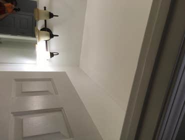 Nitin Rastogi Ceiling Repair Refinish Popcorn ceiling removal and repair of damaged ceiling Sheetrock. Refinished the ceiling smooth and painted.