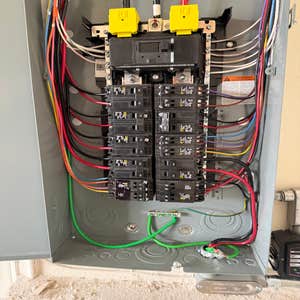 Tesla wall connector in the city of Porter Ranch CA