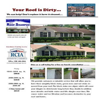 Roof Cleaning
