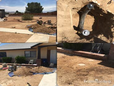Sewer main line repair