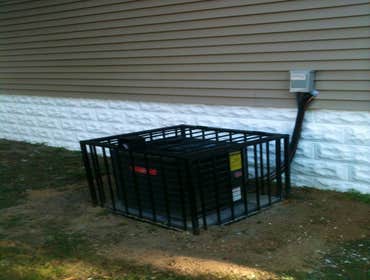 Ac & security cage