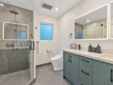 Modern luxe bathrooms
