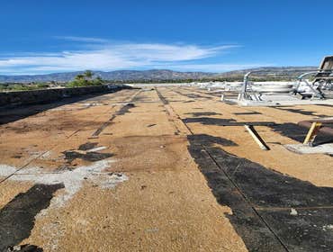 Full Flat ReRoof on Commercial Property