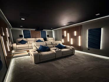 Basement Theater Room - Marietta, GA - 03/2026 Basement Theater Room - Marietta, GA - 03/2026