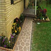 Flagstone Sidewalk