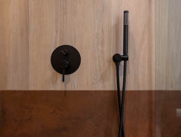 Custom shower detail