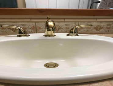 Widespread Faucet Installation, P-trap and pop up assembly Van Nuys
