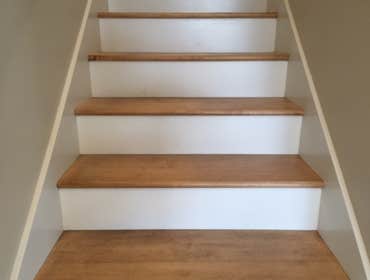 Stairway baseboard