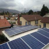 Single ply flat roof & solar