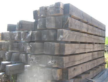 OAK BEAMS MILLED TO SPECS