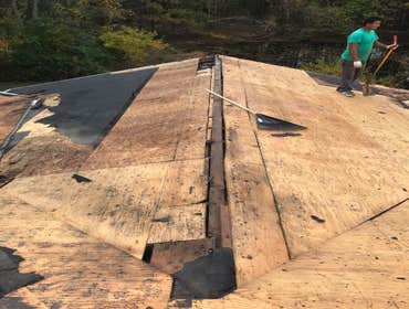 Roof inspection after tear off