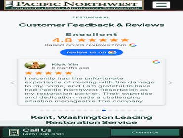 Slavik Petrus Pacific Northwest Restoration1 Fire restoration. Mold mitigation Water mitigation. Demolition. Content restoration.