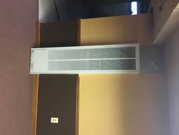 Install of a Radiant Wall Heater