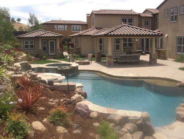 New Project 1 Pleasanton, Ca. Cabana & Pool House. Pool by Riviera Pools Danville, Ca.
