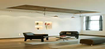 NYC Loft Renovation Located in a historic downtown New York building, this loft has a challenging long and narrow shape, and the clients had a complex 