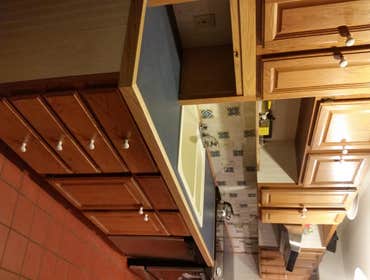 Counter Top with Oak Nosing