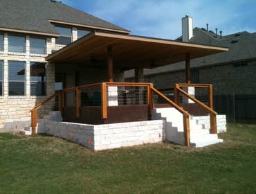 Finished outdoor living