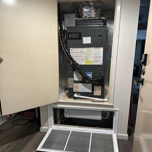 Goodman Upflow Split system, Hospital Hepa Filter Installed
