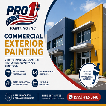 Photos by Pro 1 Painting inc #1 Residential, commercial painting
Interior, exterior painting
