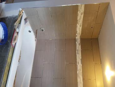 tile work Tub surrounds and flooring projects
