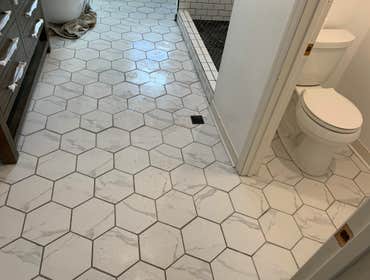 Additional bathroom work