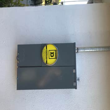 Photos by Cj’s Electrical Company Inc #1 Change out Old Panel 50 Amp to a New 200 Amp service