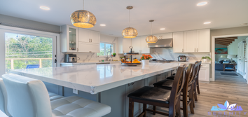 Photos by Serenity Remodeling #1 complete kitchen and dining room remodel with fireplace conversion