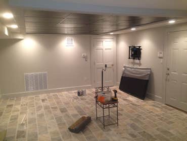 Finished basement
