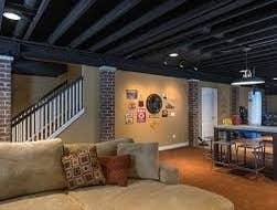 Basement ceilings