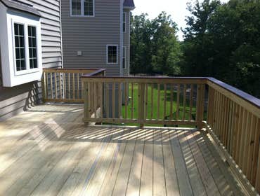 Pressure Treated Deck