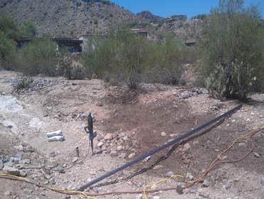 Paradise Valley Perimeter Fence 78 foot perimeter fence