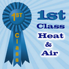 1st Class Heat & Air logo