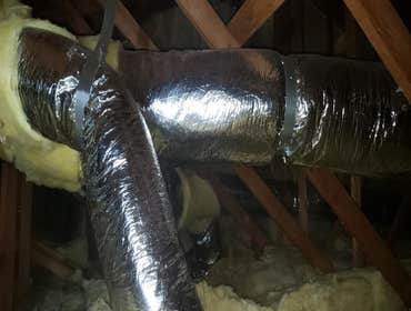 AC System Installation AC Installation project in a single-story home in Camarillo, CA.