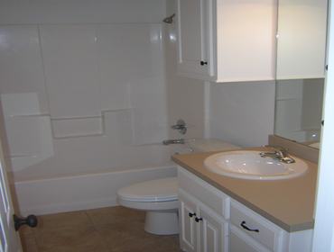 One Piece Fiberglass Tub/Showe