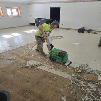 One Church Gahanna Demo floor and concrete windows, steel stud framing, insulation, level 5 drywall, paint