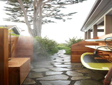 Surf Shower and Board Storage