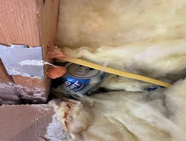 Water Mitigation This project was a roof leak the photos show initial inspection to post demo.