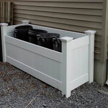 4 can enclosure