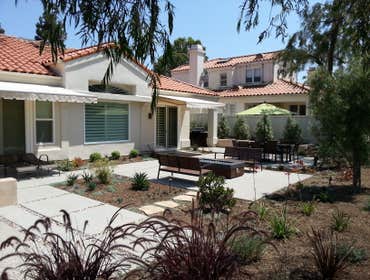 Calif. rear yard