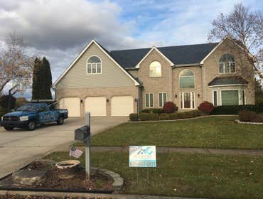 Photos by Homestate Construction LLC #1 Over 1k Roof replaced and paid for by Insurance in the city of Naperville. Call now for your free inspection. 6
