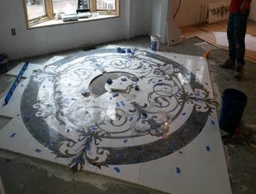 Marble medalion