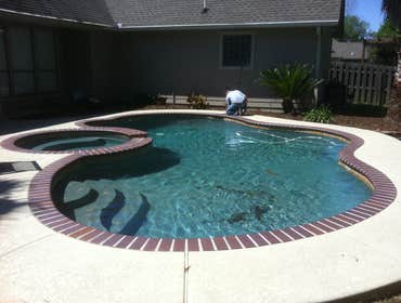 Pool we built in Denham Spring