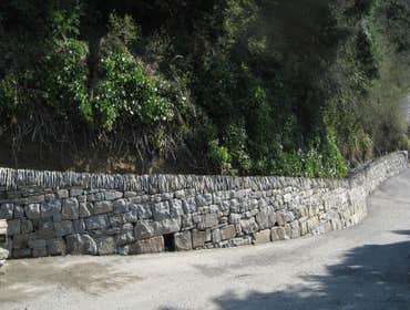 Dry Stone Walling project of Borrowed Ground Each dry stone walling project is built by professional dry stone masons. We specialize in building high q