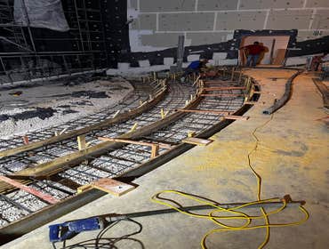 Photos by ON Group Remodeling & Construction #1 Building the new IMAX auditorium