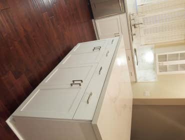 Kitchen remodeling Complete kitchen remodeling
Include tile installation backsplash countertop kitchen cabinet and upgrade electrical and the plu