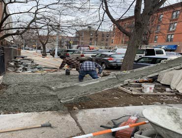 Photos by Mowla Home Improvement #1 Remove and replace sidewalk concrete slabs and install new tree pit