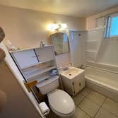 Photos by Triple A LLC #1 Complete bathroom remodel, removal of flooring and old shower and tub.