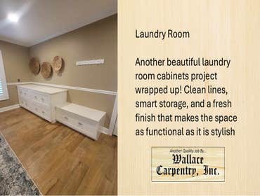 Photos by Wallace Carpentry Inc - Laundry Room Laundry Room