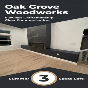 Photos by Oak Grove Woodworks, LLC #1 Tree fell through house and our team rebuilt everything from start to finish