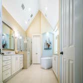 Steiner Ranch- Master Bath Once a dark and worn out space, this master bathroom didn’t compliment the rest of the house. A typical corner built-in tub 